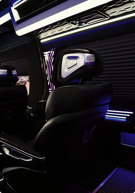 VIP Bus Interior